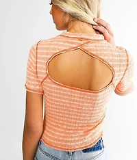 Textured Neon Top