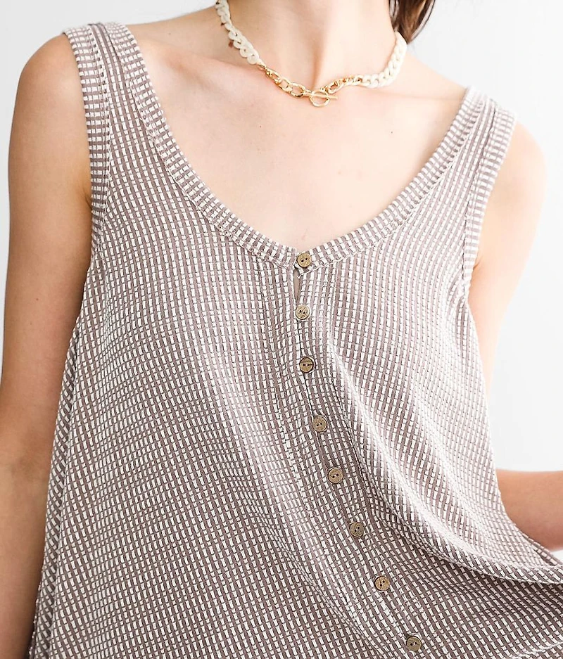 Textured Tank Top