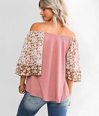 Flowy Ribbed Top