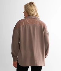Pieced Lace Shirt