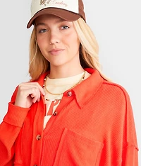 Brushed Rib Knit Oversized Boyfriend Shirt