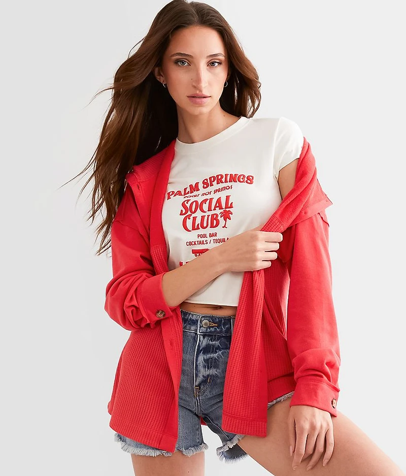 Boyfriend Hooded Shirt