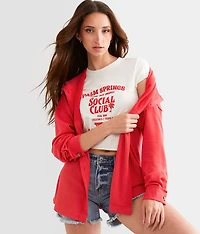 Boyfriend Hooded Shirt