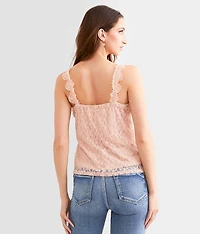 Floral Lace Tank Top