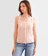 Floral Lace Tank Top