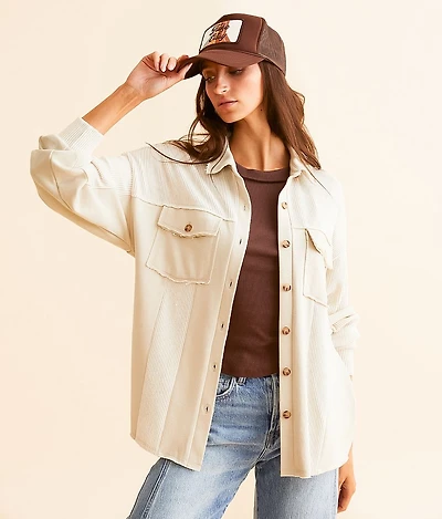 Pieced Boyfriend Shirt