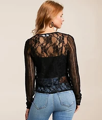 Floral Lace Top
