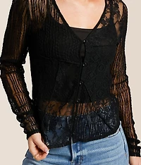 Floral Lace Top