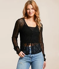 Floral Lace Top