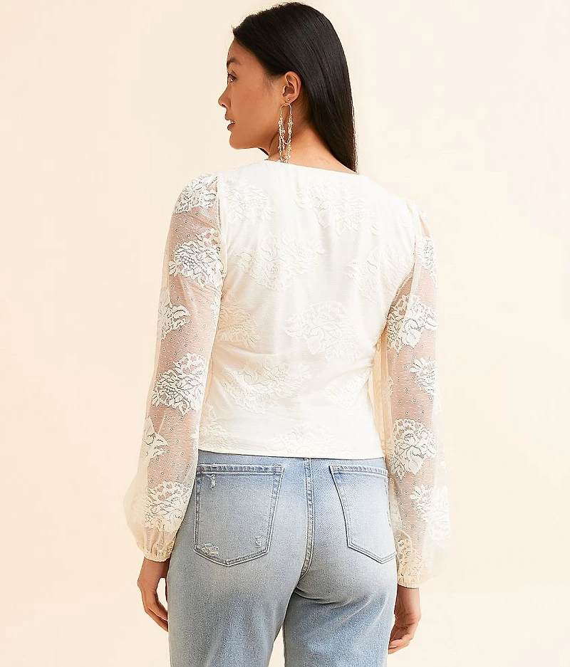 Floral Lace Top