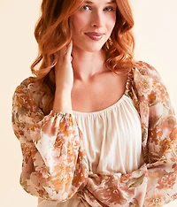 Pointelle Top