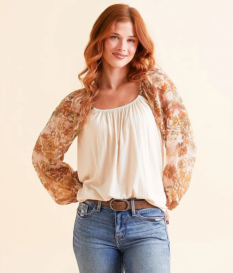 Pointelle Top