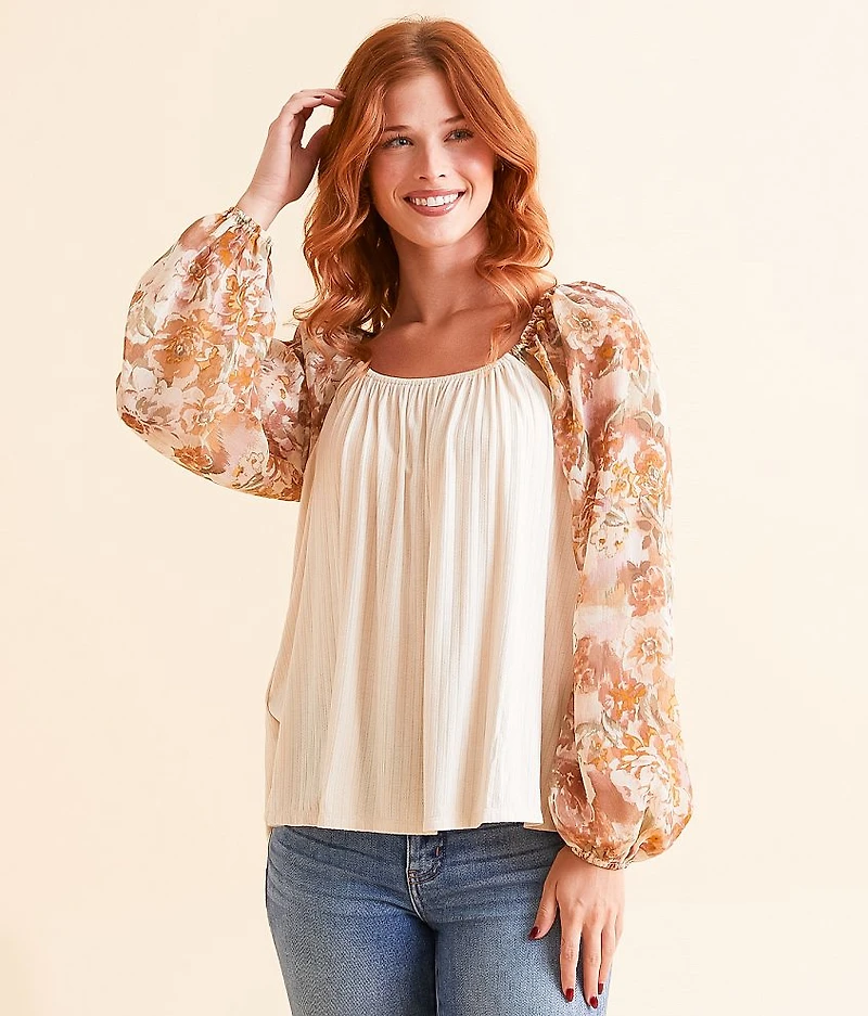 Pointelle Top