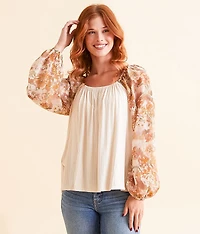 Pointelle Top
