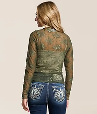 Floral Lace Top