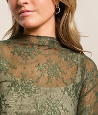 Floral Lace Top