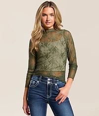 Floral Lace Top