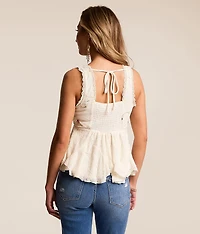 Floral Lace Tank Top