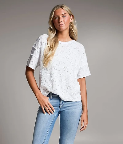 Floral Lace Top