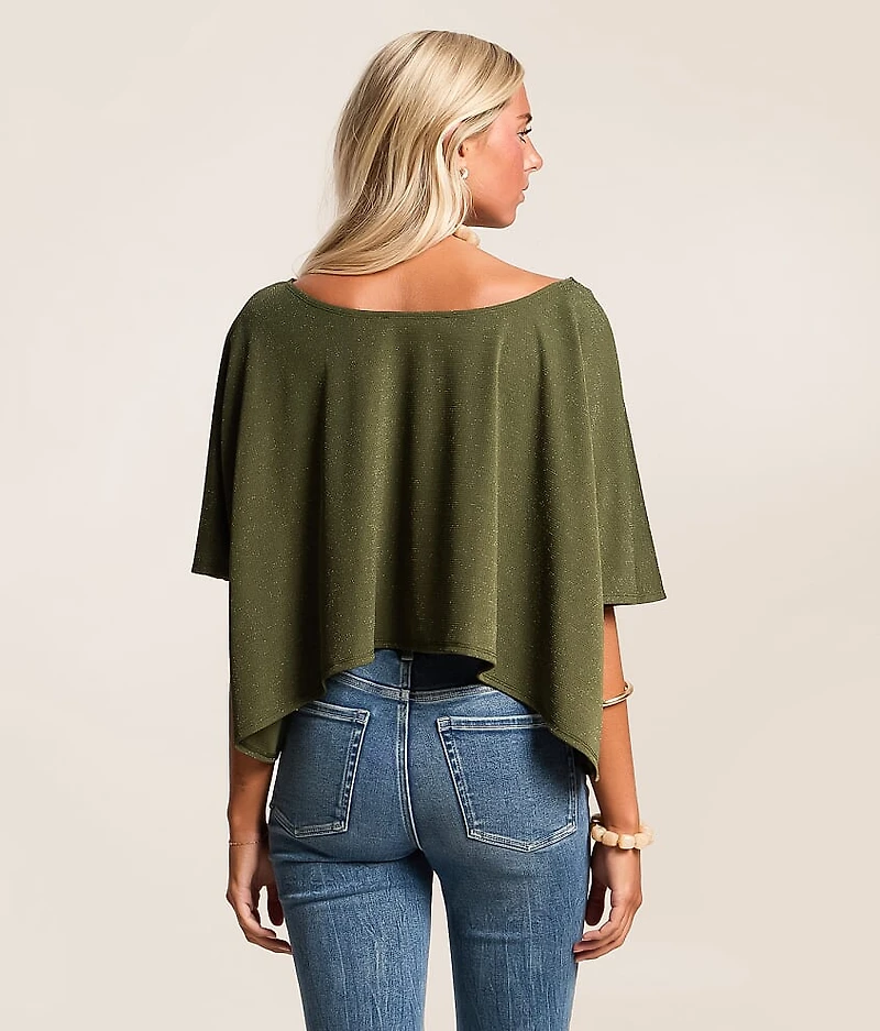 Metallic Poncho