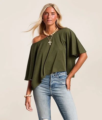 Metallic Poncho