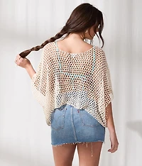 Crochet Cropped Sweater