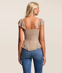 Pieced Lace Top