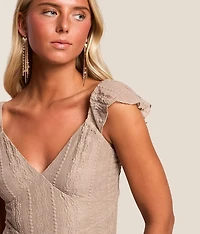 Pieced Lace Top