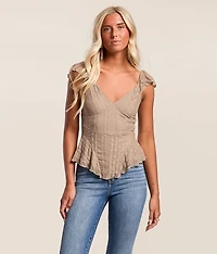 Pieced Lace Top