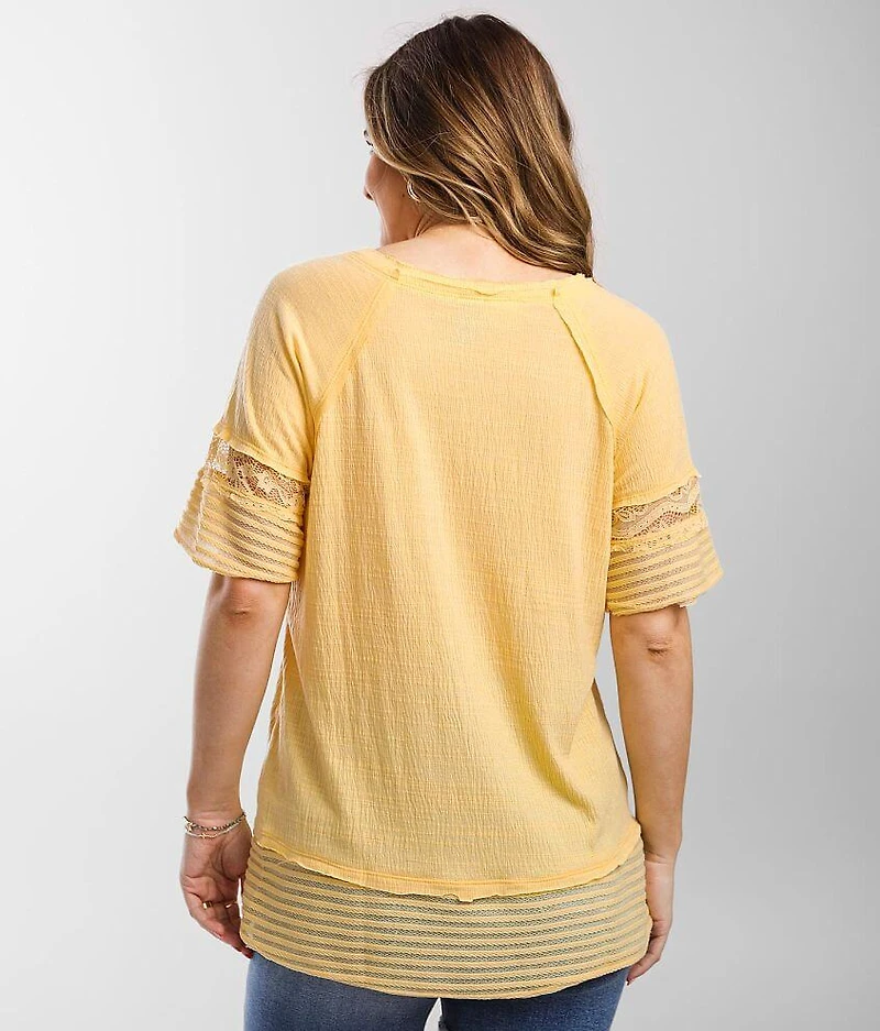 Textured Knit Top