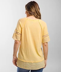 Textured Knit Top