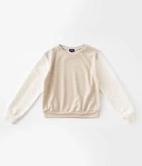 Girls - Pieced Pullover