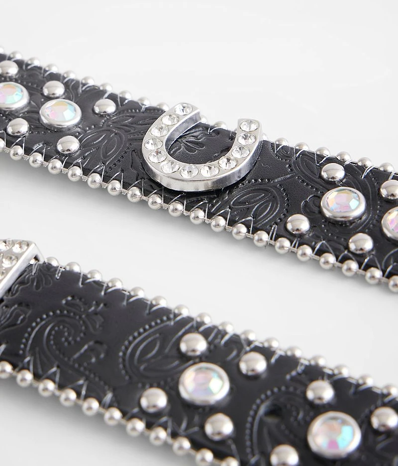 Girls - Horseshoe Glitz Belt