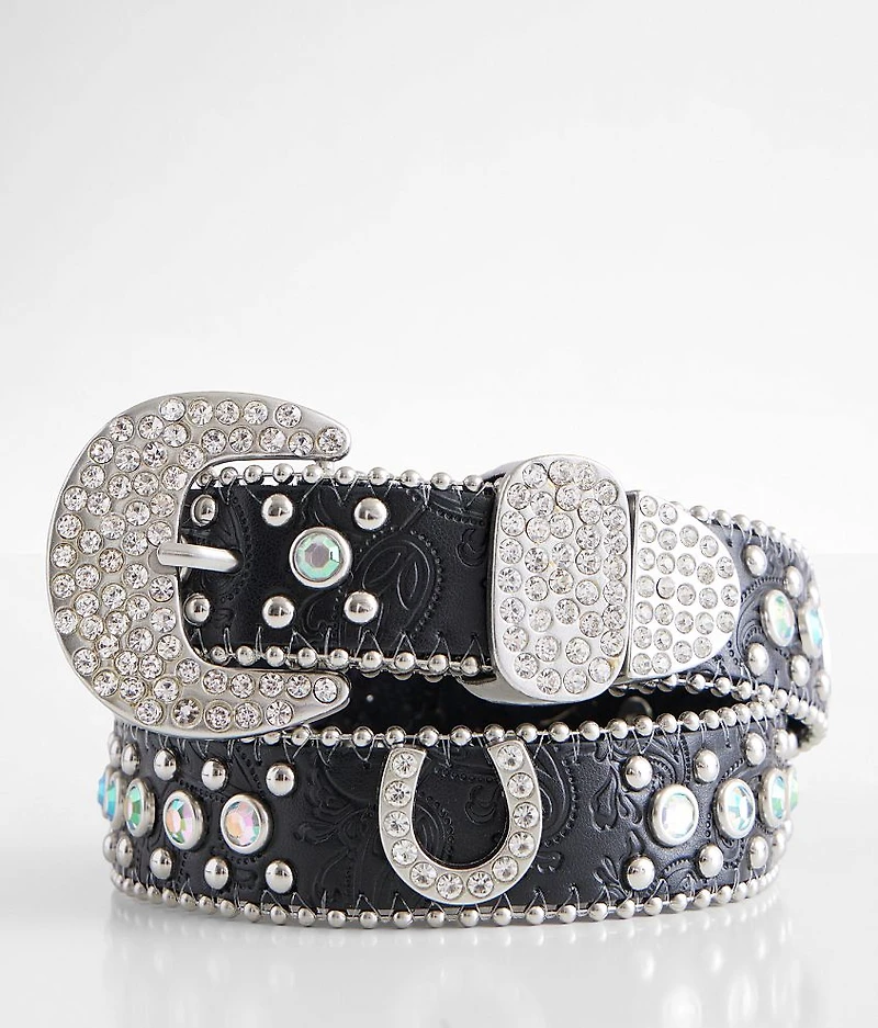 Girls - Horseshoe Glitz Belt