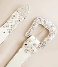 Glitz Leather Western Belt