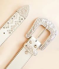 Glitz Leather Western Belt