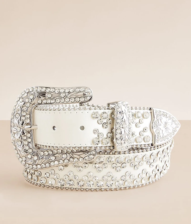 Glitz Leather Western Belt