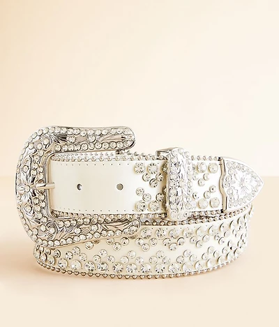 Glitz Leather Western Belt