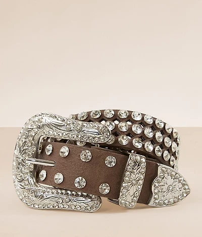 Laser Cut Leather Belt