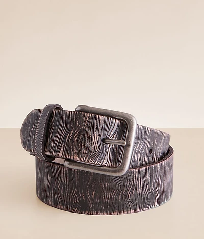 Grainy Leather Belt