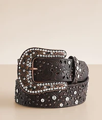 Glitz Leather Western Belt