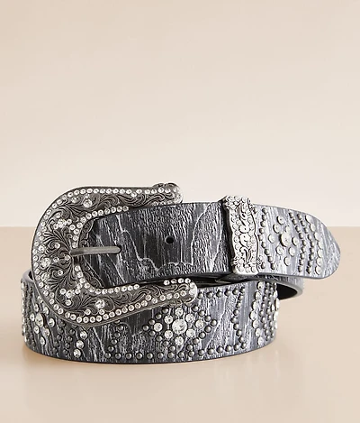 Glitz Leather Belt