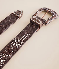 Glitz Leather Western Belt