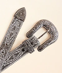 Superglitz Leather Belt