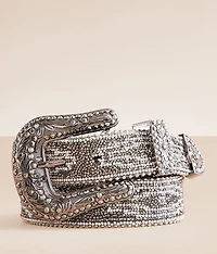 Superglitz Leather Belt