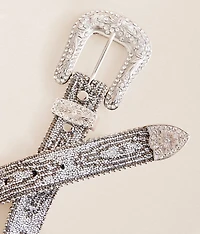 Superglitz Leather Belt