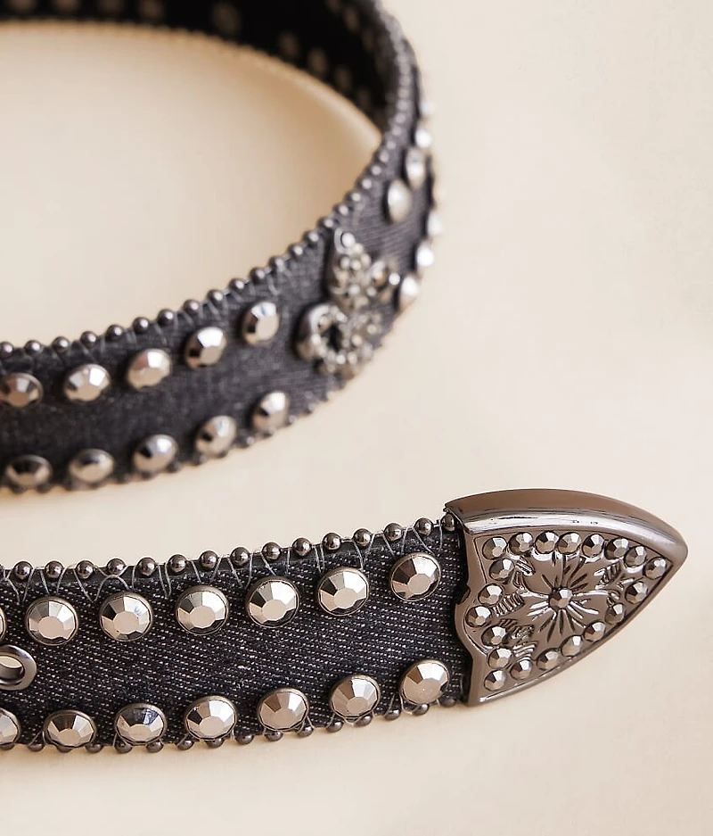 Glitz Jean Leather Belt