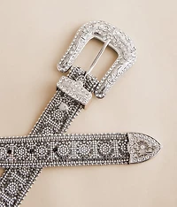 Super Glitz Leather Belt