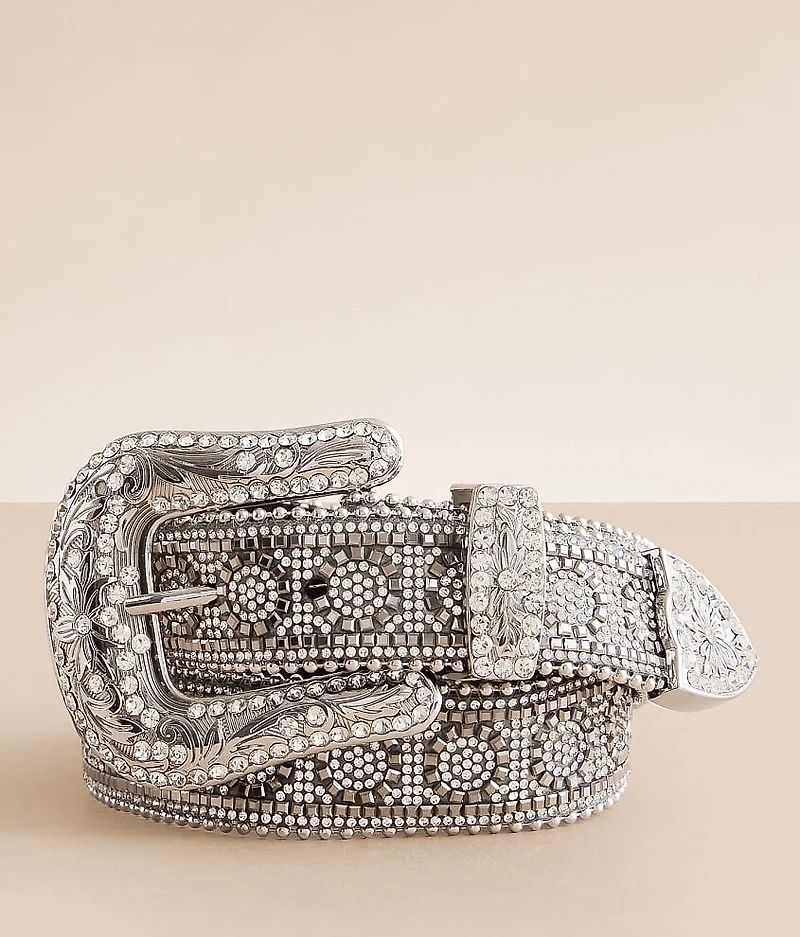 Super Glitz Leather Belt