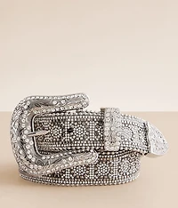 Super Glitz Leather Belt